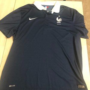 Nike France XL Soccer Jersey